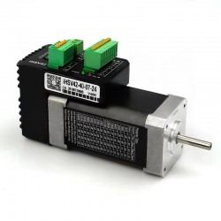 Servomotor CA integrado Nema 17 24V JMC iHSV42-40-07-24 78W 0,185Nm 52000RPM 42x42mm