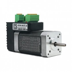 Servomotor CA integrado Nema 17 24V JMC iHSV42-40-07-24 78W 0,185Nm 52000RPM 42x42mm
