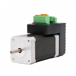 Servomotor CA integrado Nema 17 24V JMC iHSV42-40-07-24 78W 0,185Nm 52000RPM 42x42mm