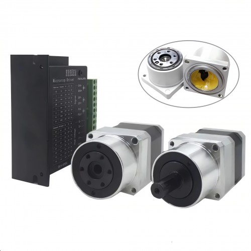 Motorreductor paso a paso armónico serie MINIS/MINIF relación 30:1/50:1/100:1