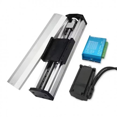 Kit de mesa deslizante CNC totalmente cerrado y resistente al agua OSP001614 con motor paso a paso NEMA 23 y controlador HB8080C