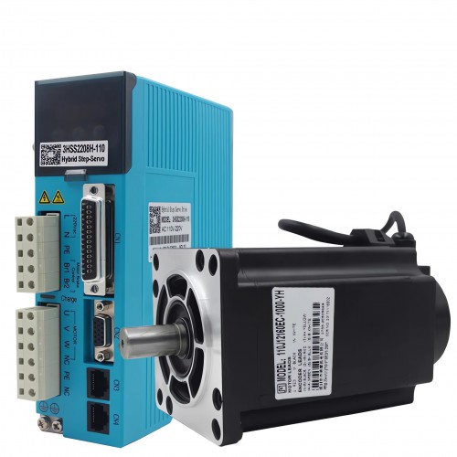 Kit de motor paso a paso de bucle cerrado NEMA 42 de 12/16/20 Nm con motor paso a paso trifásico y driver