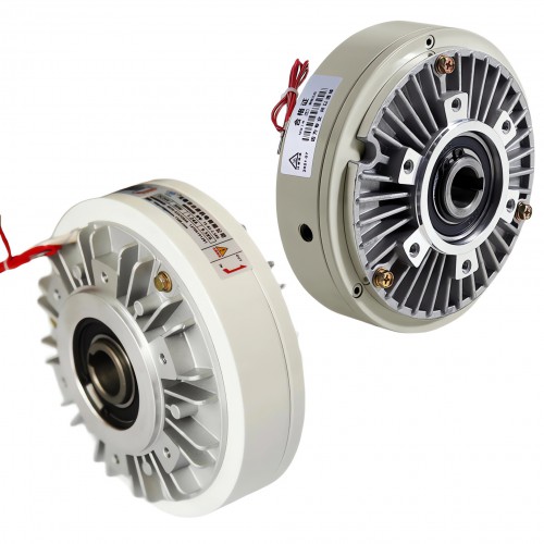 Freno de polvo magnético de eje hueco serie FZ-K, freno de partículas magnéticas de 6-200 Nm, 24 V