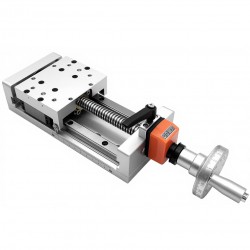Etapa autoblocante manual CNC, plataforma de posición Z, módulo de tornillo trapezoidal con pantalla digital