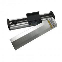 Corredera de husillo de bolas manual totalmente sellada QMF90, etapa de traslación lineal CNC, módulo de guía lineal