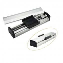 Corredera de husillo de bolas manual totalmente sellada QMF90, etapa de traslación lineal CNC, módulo de guía lineal