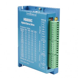 Controlador de motor paso a paso de bucle cerrado bifásico HB808C, CA 18-80 V para motores Nema 17/23/24