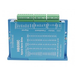 Controlador de motor paso a paso de bucle cerrado bifásico HB808C, CA 18-80 V para motores Nema 17/23/24