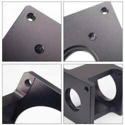 Deslizante lineal CNC, mesa lineal OSP001610, carrera 100mm a 1000mm, compatible con motor paso a paso NEMA 23 y servomotor de 60 mm