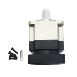 Reductor planetario helicoidal PLG042, relación 4:1 - 100:1, compatible con motor paso a paso NEMA 17 y servomotor de 40 mm