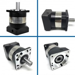 Reductor planetarios Nema 34 serie PLF090, relación 3:1 - 100:1 para motor paso a paso NEAM34, servomotor de 80 mm y 750 W