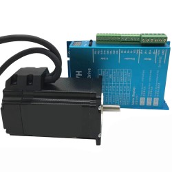 Kit de motor paso a paso de bucle cerrado NEMA 34 86HB250 + HBS86H (motor paso a paso de bucle cerrado + driver)