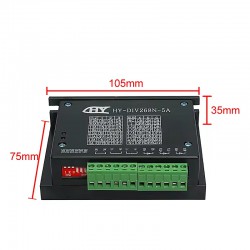 Controlador motor paso a paso híbrido bifásico de 12-48 V HY-DIV268N-5A 0,2-5 A