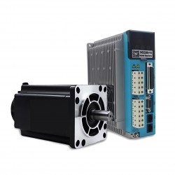 Kit de motor paso a paso de bucle cerrado NEMA 42 de 12/16/20 Nm con motor paso a paso trifásico y driver