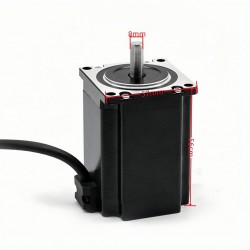 Motor paso a paso Nema 23 57HS5630A4 de 1,8 grados, 1,2 Nm, 4 conductores, 3 A, bifásico, para impresora 3D y fresadora CNC
