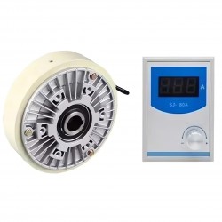 Kit de freno de polvo magnético de eje hueco serie FK-D con controlador de tensión manual SJ-180A