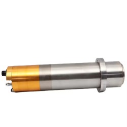 Motor de husillo ATC (cambio automático de herramientas) trifásico refrigerado por agua, 5,5kW, 380V, JGLF-5.5K, 12000-24000rpm, ISO30/BT30