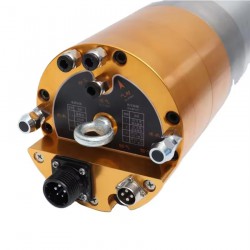 Motor de husillo ATC (cambio automático de herramientas) trifásico refrigerado por agua, 5,5kW, 380V, JGLF-5.5K, 12000-24000rpm, ISO30/BT30