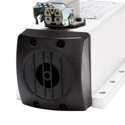 Kit de motor de husillo refrigerado por aire y variador de frecuencia (VFD) GDZ80X73-0.8 + H100-0.75, 800W, 110V/220V, pinza ER11, 24000rpm, 400Hz