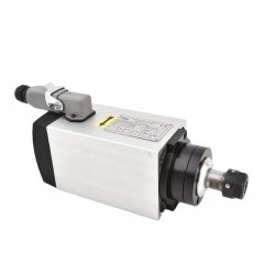 Kit de motor de husillo refrigerado por aire GDZ80X73-3 + H100-3.7 3kW 220V/380V con variador de frecuencia y 13 pinzas ER20