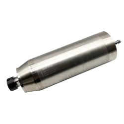 Kit de motor de husillo refrigerado por agua 5,5 kW, 220V/380V, JGD-125-ER32 + H100-5.5 con variadores de frecuencia, bomba de agua, 13 pinzas ER32 y soporte