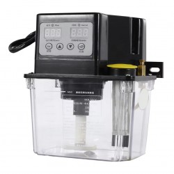 Bomba de aceite lubricante automática CNC de 220 V, 1 L/2 L, bomba de lubricación electromagnética sin manómetro