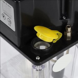 Bomba de aceite lubricante automática CNC de 220 V, 1 L/2 L, bomba de lubricación electromagnética sin manómetro