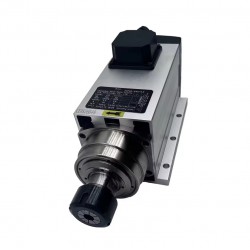 Motor de husillo CNC refrigerado por aire GDZ120x103-4.5, 220V/380V, 4,5kW, 18000rpm/24000rpm, pinza ER32, 400Hz