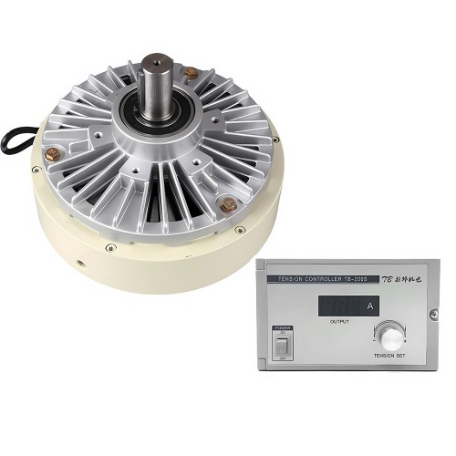 Kit de freno de partículas magnéticas de un solo eje serie FK-D de 6 Nm a 50 Nm con controlador de tensión TB-200S