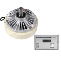 Kit de freno de partículas magnéticas de un solo eje serie FK-D de 6 Nm a 50 Nm con controlador de tensión TB-200S