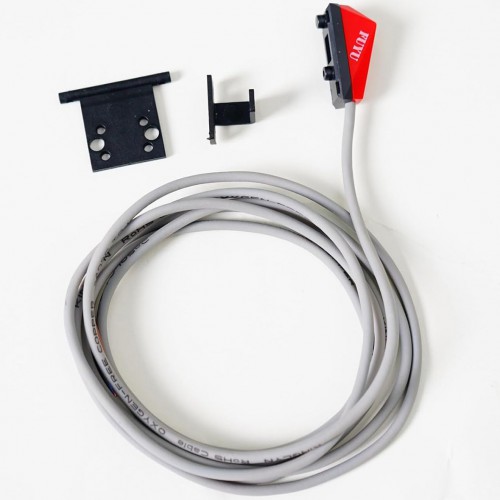 Interruptor de límite de posición deslizante lineal FPS-1A NPN de 2 piezas, 12-24 V, para guía lineal FSK40