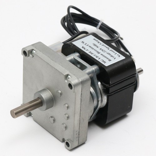 Motorreductor monofasico de polos sombreados MG-YJ61 CA 110/220 V con 13:1 a 718:1 caja de engranajes rectos