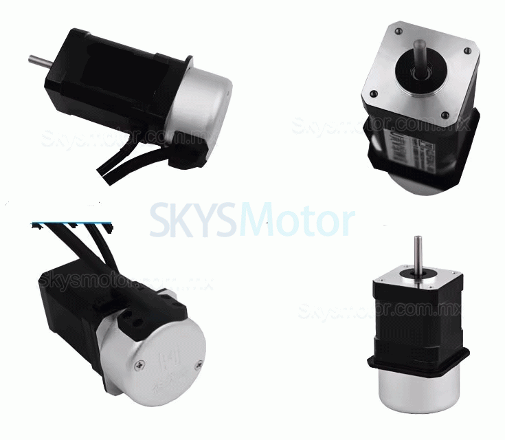 Servomotor CC 24V 42JSF630AS 64W 3,13A 0,2Nm 3000RPM 42x42 mm con codificador de 1000 líneas