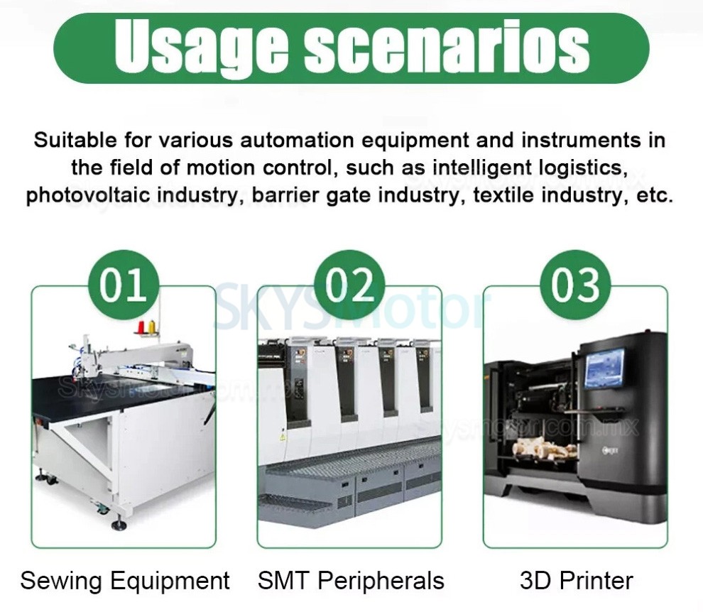 Gu&iacute;a lineal de husillo de bolas SXG5080-1, etapa lineal CNC, compatible con motores paso a paso Nema 17/Nema 23