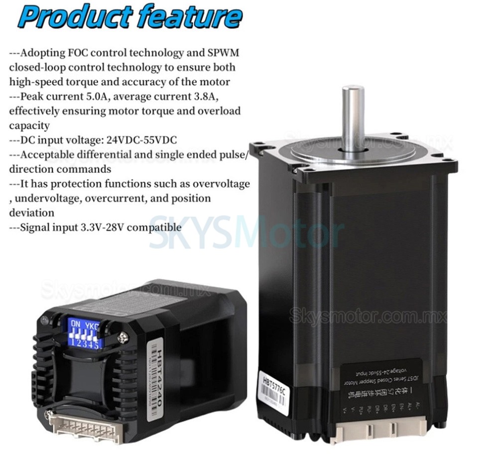 Etapa lineal motorizada OSP001606, m&oacute;dulo de husillo de bolas CNC con riel gu&iacute;a &uacute;nico y motor paso a paso Neme 23