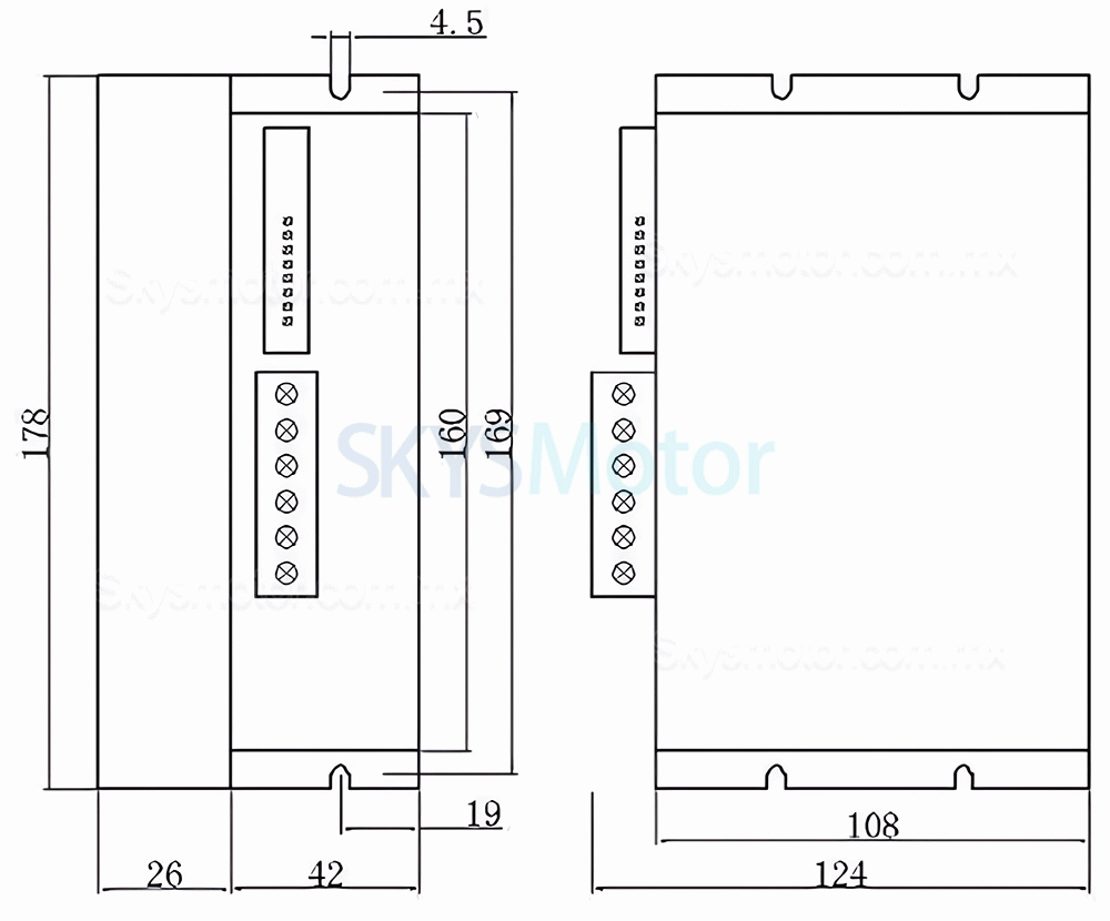 Kit de motor paso a paso y controlador NEMA 34 86BYGH9945A3J14 + EC3522 4,5/8,5/12 Nm trif&aacute;sico 1,8 grados para fresadora/fresadora CNC de tama&ntilde;o medio
