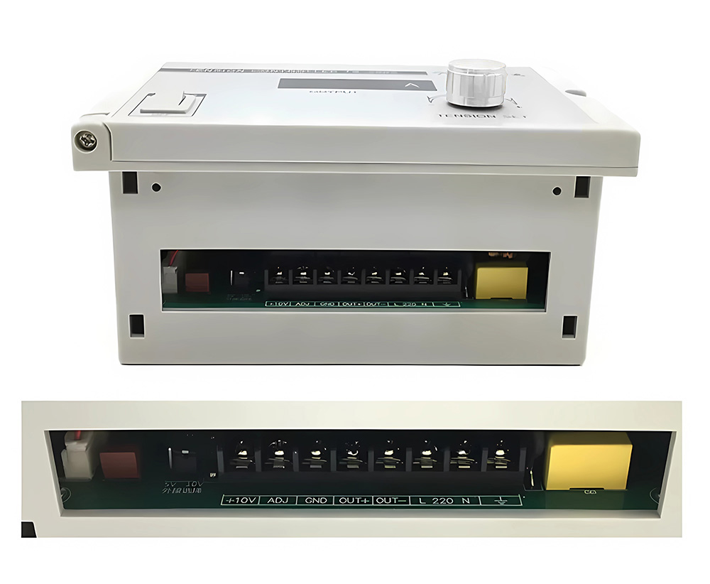 Kit de freno de part&iacute;culas magn&eacute;ticas de un solo eje serie FZ-D de 6 Nm a 50 Nm con controlador de tensi&oacute;n TB-200S