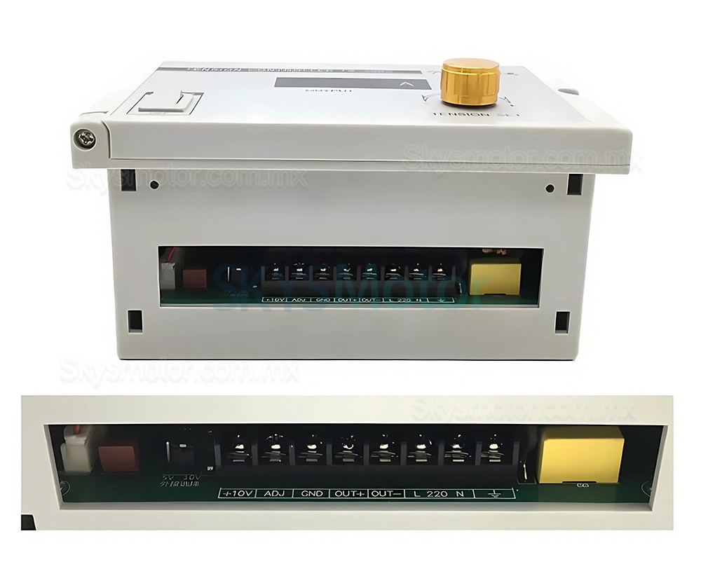 Kit de freno de part&iacute;culas magn&eacute;ticas de un solo eje serie FK-D de 6 Nm a 50 Nm con controlador de tensi&oacute;n TBS-200A