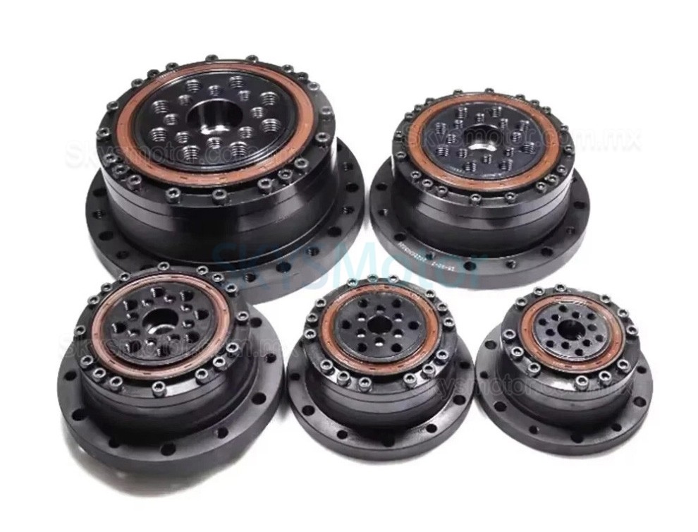 Reductor arm&oacute;nica tipo copa serie ZXS20 relaci&oacute;n 30:1/50:1/80:1/100:1 para motor paso a paso/servomotor