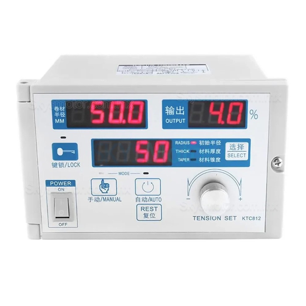 Controlador de tensi&oacute;n semiautom&aacute;tico KTC-812 24 V CC 4 A para freno/embrague de part&iacute;culas magn&eacute;ticas