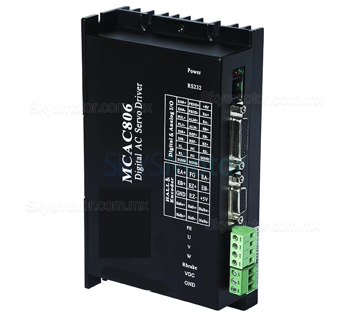 Driver controlador servomotor ca MCAC806 36V-80VCA 400W 8A