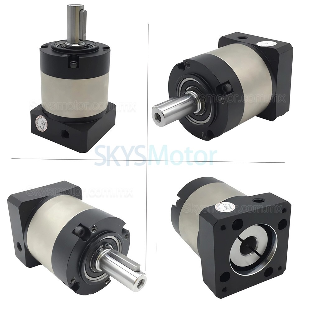 Reductor planetarios serie PLE080, huelgo 7-12 arcmin, 19 mm, relaci&oacute;n 3:1 - 100:1 para servomotor de 80 mm