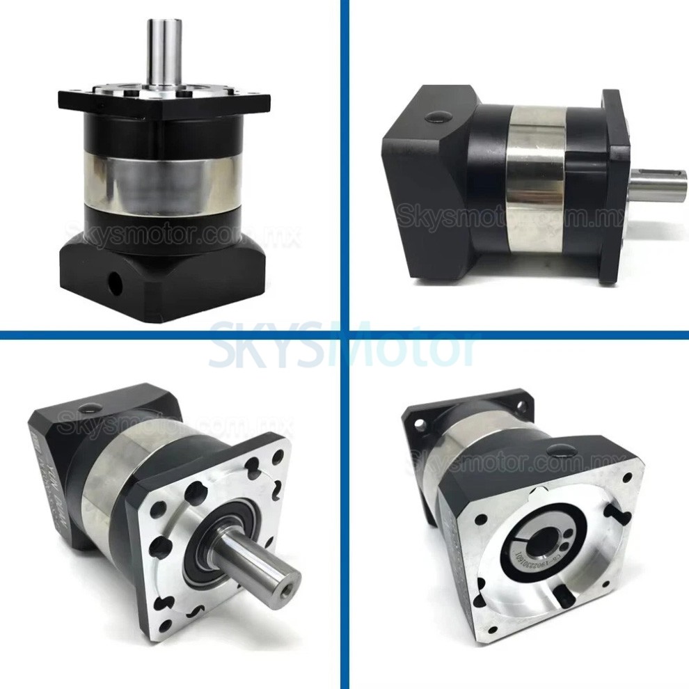 Reductor planetario Nema 23 serie PLF060, relaci&oacute;n 3:1 - 100:1, para motor paso a paso Nema 23 y servomotor de 60 mm