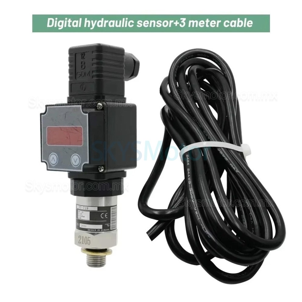 Sensor de presi&oacute;n hidr&aacute;ulica industrial PT-719 Transmisor de presi&oacute;n 0-10 V 4-20 mA IP65