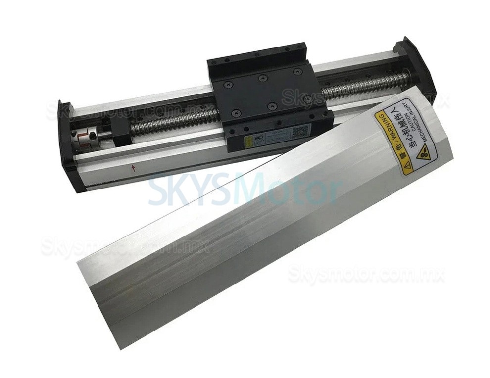 Corredera de husillo de bolas manual totalmente sellada QMF90, etapa de traslación lineal CNC, módulo de guía lineal Corredera de husillo de bolas manual totalmente sellada QMF90, etapa de traslación lineal CNC, módulo de guía lineal