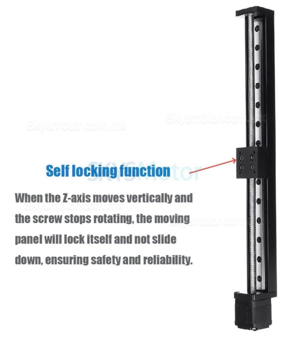 Mini plataforma lineal motorizada OSP001602, mesa deslizante CNC con motor paso a paso Neme 11 y driver TB6600