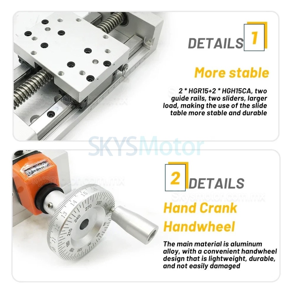 Etapa autoblocante manual CNC, plataforma de posición Z, módulo de tornillo trapezoidal con pantalla digital Etapa autoblocante manual CNC, plataforma de posición Z, módulo de tornillo trapezoidal con pantalla digital