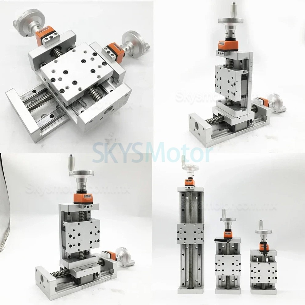 Etapa autoblocante manual CNC, plataforma de posición Z, módulo de tornillo trapezoidal con pantalla digital Etapa autoblocante manual CNC, plataforma de posición Z, módulo de tornillo trapezoidal con pantalla digital