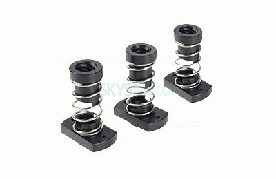 Tuerca de Tornillo Antiretroceso Motor Lineal Externo Nema 17 17E19S0406AB-300RA Plomo 2mm Longitud 300mm