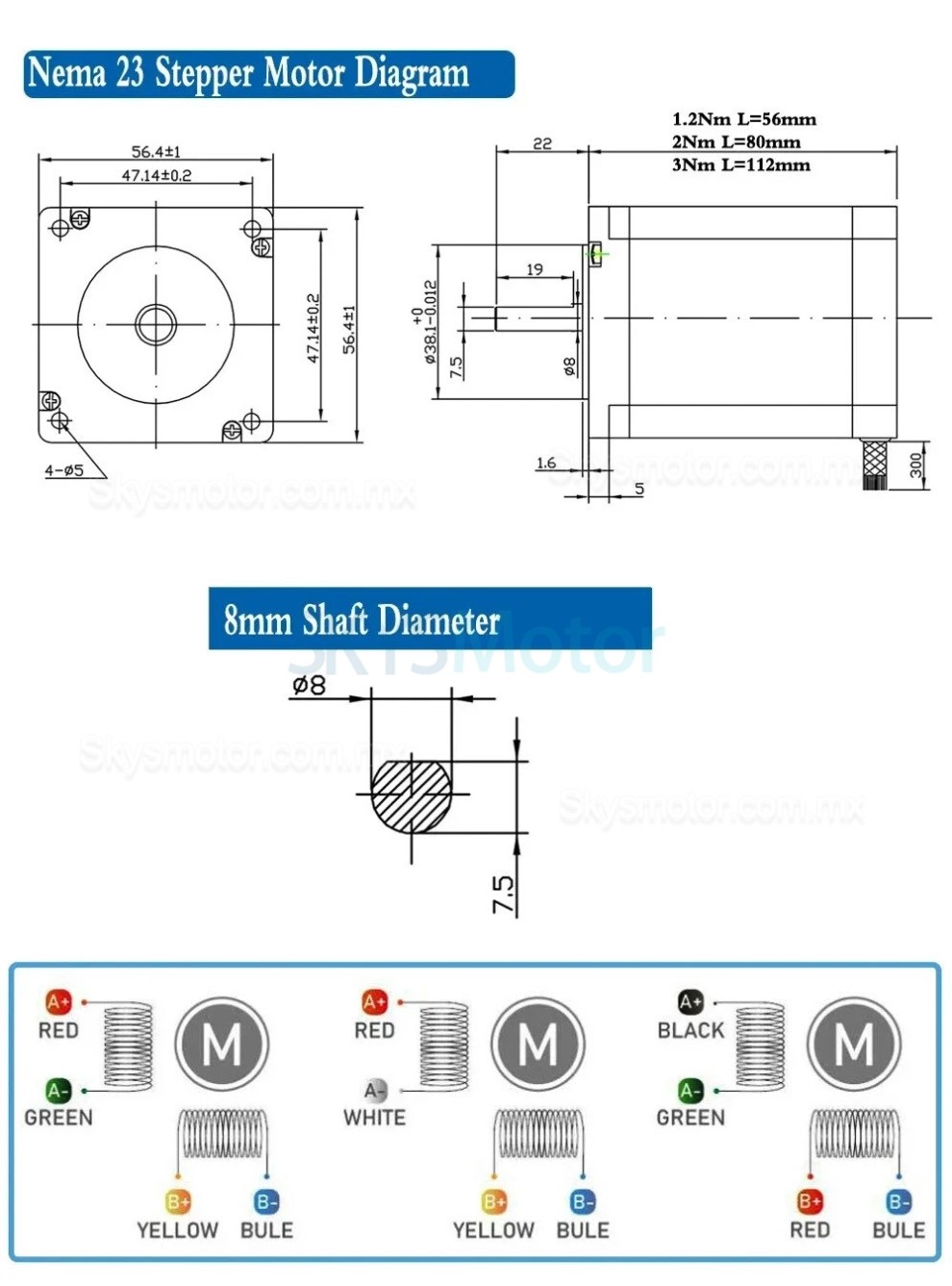 Etapa lineal motorizada CNC OSP001604, con motor paso a paso NEMA23 de 57 mm y m&oacute;dulo de movimiento 1605